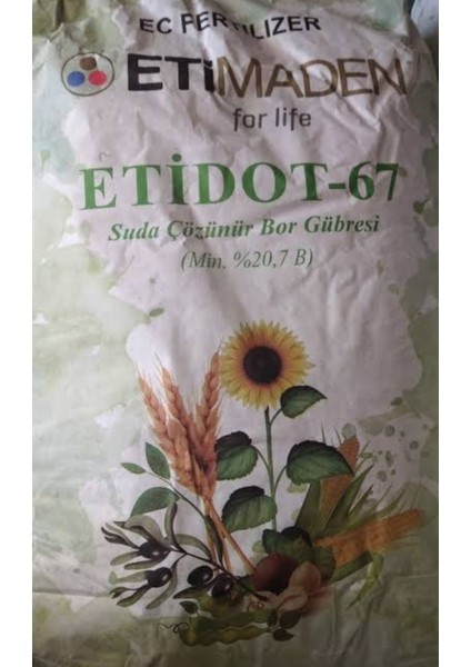 Etidot-67 Borlu Gübre 20 Kg.