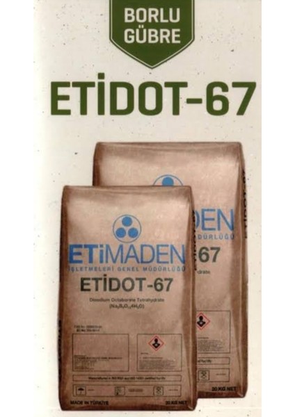 Etidot-67 Borlu Gübre 20 Kg. fiyatları