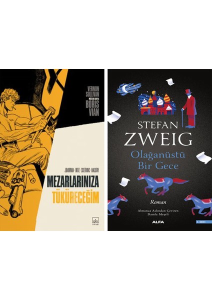 Mezarlarınıza Tüküreceğim + Olağanüstü Bir Gece