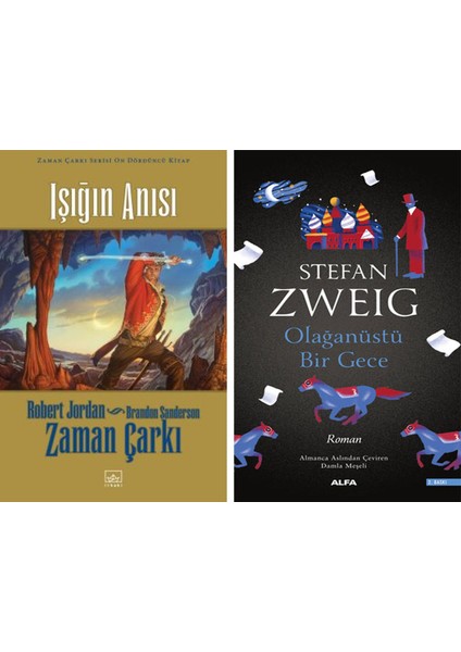 Zaman Çarkı Serisi 14: Işığın Anısı (Ciltli) + Olağanüstü Bir Gece
