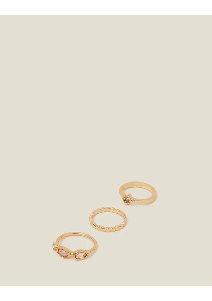 Taşlı Yüzük Set x 3 Small fiyatları