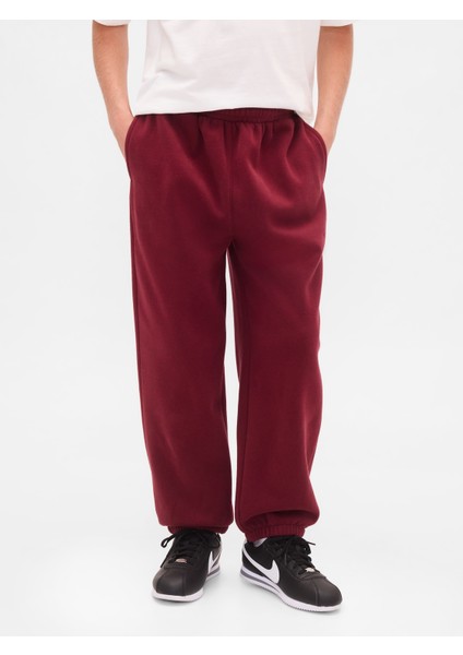 Erkek Çocuk Kırmızı Vintagesoft Baggy Eşofman Altı modelleri