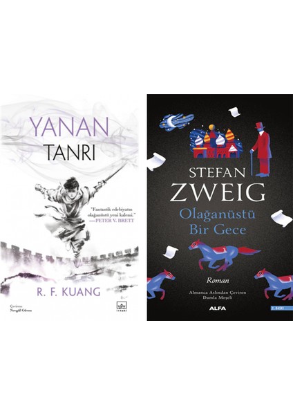 Yanan Tanrı – Haşhaş Savaşı Üçlemesi 3 (Ciltli) + Olağanüstü Bir Gece