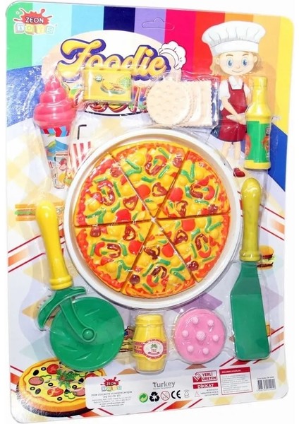 Oyuncak Pizza Kartelası Çok Kaliteli