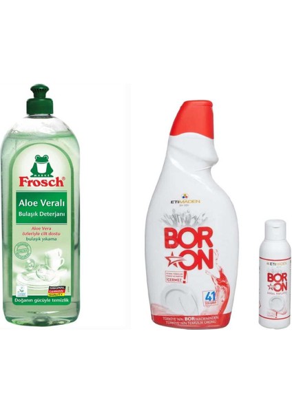 Doğal Organik ve Vegan Bulaşık Deterjanı Seti 4..