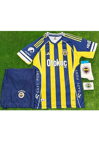 F̶e̶n̶e̶r̶b̶a̶h̶ç̶e̶ .2026 Yeni Sezon /alex De Souza/ 10 Numara Iç Saha Çocuk Forması 4 Lü Set fiyatları