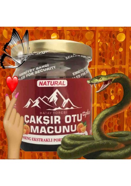 Hatay Yöresi Portakallı Çakşır Macunu 240GR