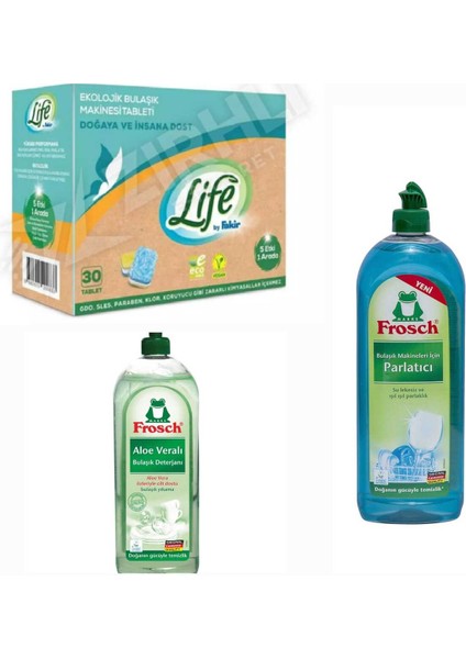 Doğal Organik ve Vegan Bulaşık Deterjanı Seti 10