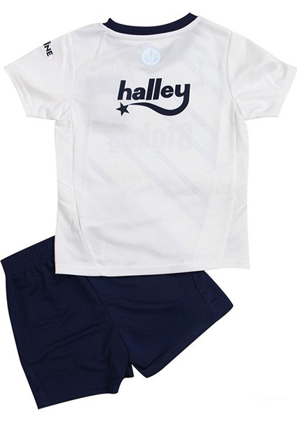 2024/2025 Yeni Sezon Fenerbãhçe-Isimsiz Deplasman Beyaz/mavi Çocuk Forması Forma Şort Çorap