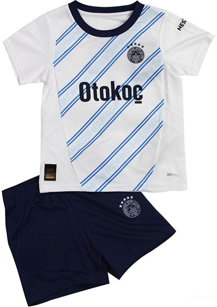 2024/2025 Yeni Sezon Fenerbãhçe-Isimsiz Deplasman Beyaz/mavi Çocuk Forması Forma Şort Çorap fiyatları