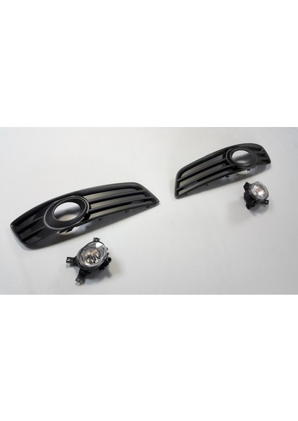 Audi A3 8p 2008-2012 Ön Sis Farı Izgara Seti 4 Parça