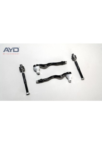 4 x Bmw 3 Serisi E46 Ön Rot Mili + Rot Başı Sol-Sağ Set Ayd