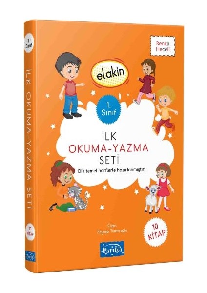 Elakin Ilk Okuma Yazma Seti - 10 Kitap Set