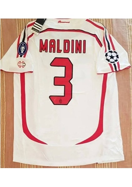 Maldini Efsane Beyaz 2007 Sezonu M.i.l.a.n. Yetişkin Forması