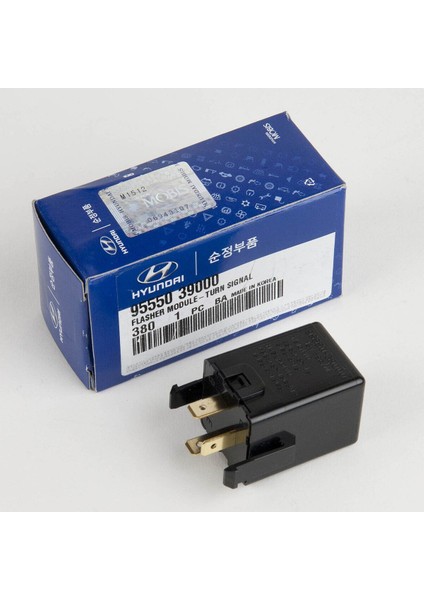 Flaşör Sinyal Rölesi Hyunda Accent Yumurta Kasa - Milenyum - Admıre - Getz - Elantra 95550-39000