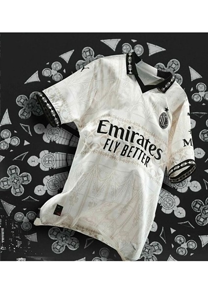 A.c M.i.l.a.n 2023/24 Yeni Sezon Isimsiz Alternatif Forması ( White Thırd Shırt) fırsatları