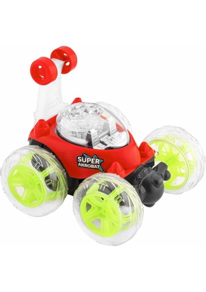 Süper Akrobat USB Şarjlı Uzaktan Kumandalı Araba Çılgın Taklacı