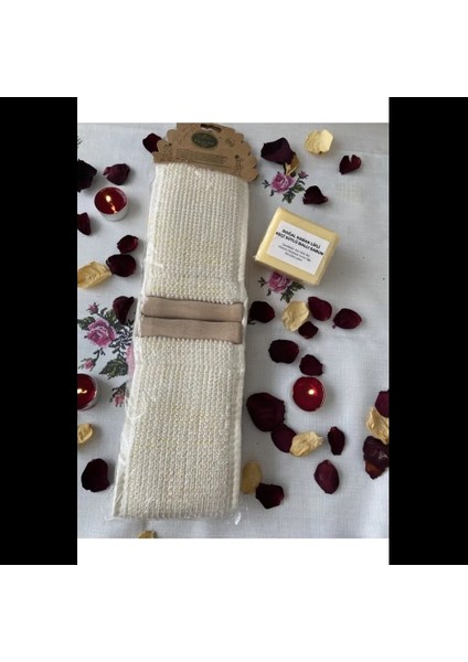 Uzun Sırt Kabak Lifi ve Keçi Sütlü Doğal Sabun Lifli fırsatları