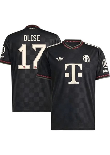 Bayern Münih 2026 Yeni Sezon Michael Olise Üçüncü Siyah Yetişkin Forması