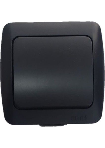 10 Adet Sıva Üstü Siyah (Vantablack) Anahtar Elbi / Alsu