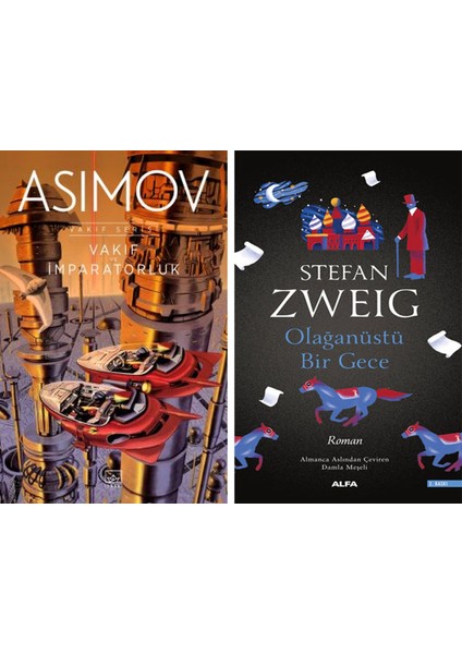 Vakıf ve Imparatorluk – Vakıf Serisi 2. Kitap + Olağanüstü Bir Gece