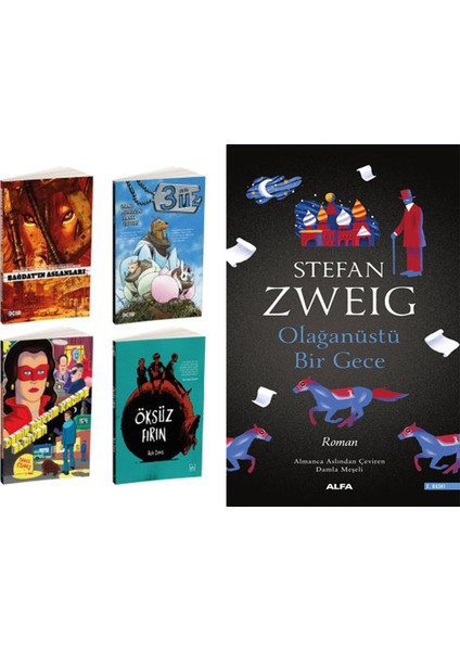 Yılbaşı Çizgi Roman Seti + Olağanüstü Bir Gece