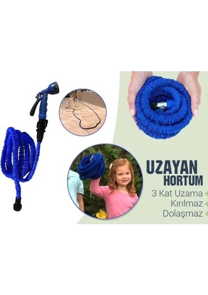 Uzayan Bahçe Sulama Araç Yıkama Hortumu 30 Metre fiyatları