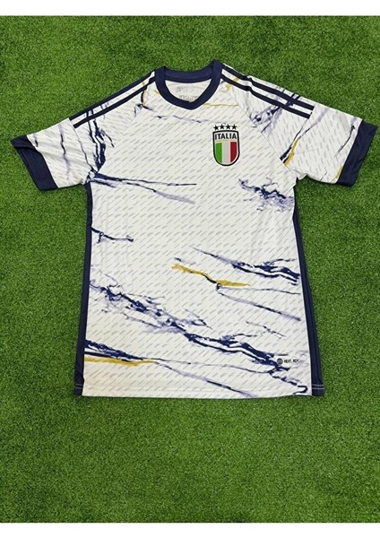 Italya Milli Takım Forması Desenli Özel Tasarım 2023/24 Yeni Sezon Futbol Forması Mrmr