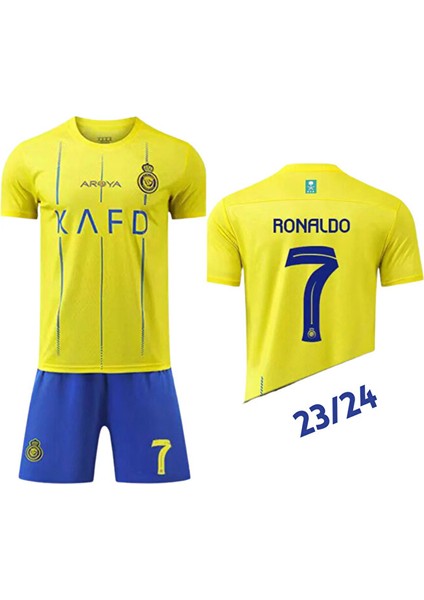 Cristiano Ronaldo Cr7 Yeni Sezon Özel Çocuk Forması (Forma Şort Çorap)