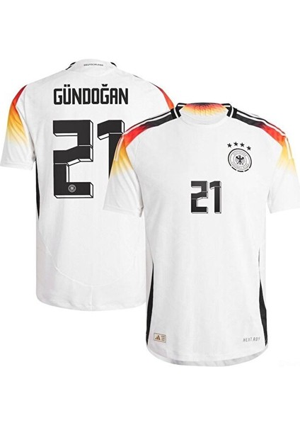 Almanya Milli Takım Yeni Sezon Beyaz Ilkay Gündoğan Forması