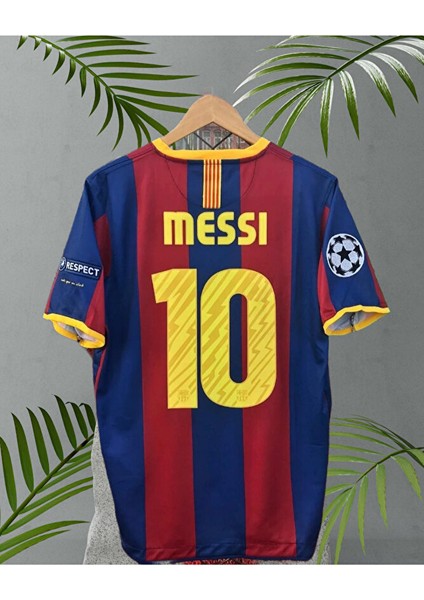 Messi Kısa Kol Retro Nostalji Forma 10