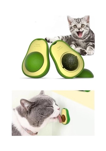 Avokado Kedi Nanesi Cat Mint Oyun Topu