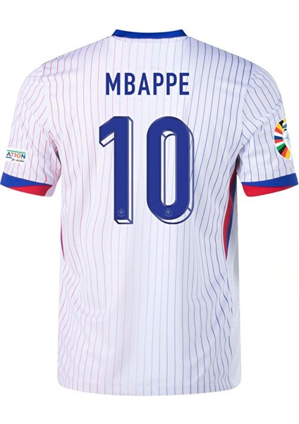Mbappe Fransa 24/25 Yeni Sezon Futbol Forması Beyaz Özel Forma Kumaşı indirimleri