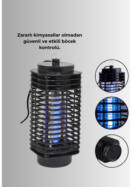 Kimyasal Içermeyen Uv Işıklı Böcek ve Sivrisinek Kapanı – Güvenli Kullanım modelleri