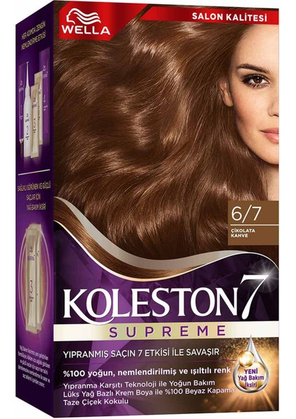 Koleston Saç Boyası 6/7 Çikolata Kahvesı fiyatları