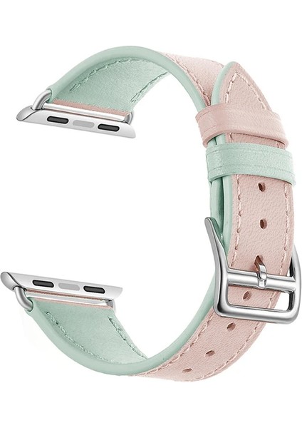 Ally Apple Watch Ultra 49MM 7-8 45MM 6-5-4 44MM Hakiki Deri Kayış Kordon 3-2-1 42MM-(1903) fırsatları