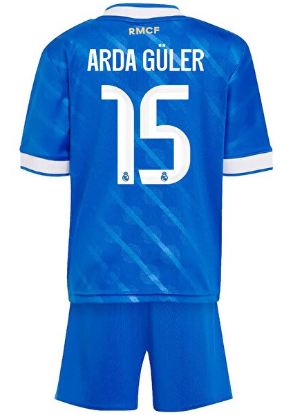 Real/madrid 2025/26 Arda/güler //15 Alternatif 3. Mavi Çocuk Forması 4 Lü Set fiyatları
