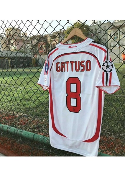 Milan 2007 Şampiyonlar Ligi Finali Gennaro Gattuso Nostalji Forması