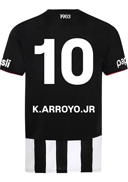 Beşiktâş' 2026 /.keny Arroyo Yeni Sezon Iç Saha Çubuklu Çocuk Forması
