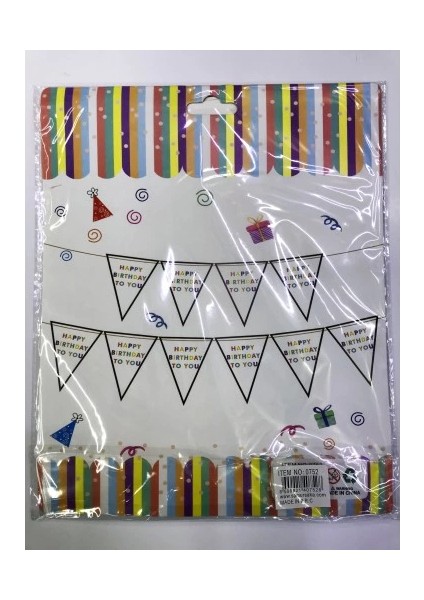 Happy Birthday To You Flama Bayrak Süsü fiyatları