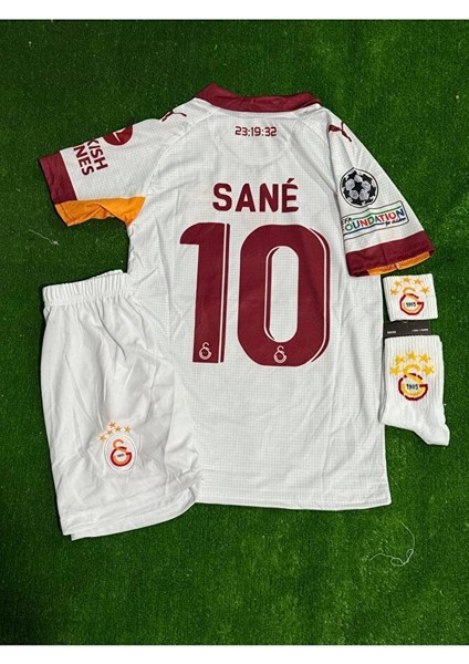 G/âla/tâsa/rây 5 Yıldızlı 2026 //leroy Sane/ 10 Deplasman Çocuk Forması 4 Lü Set