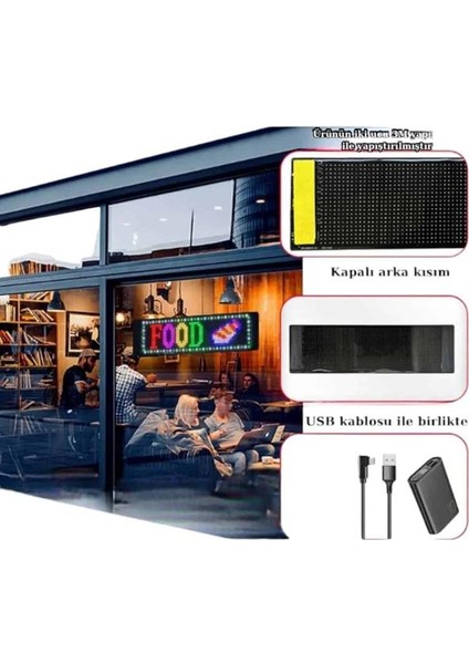 LED Matrix Panel Dijital Ekran Kumandalı Pixsel Görünümlü fırsatları