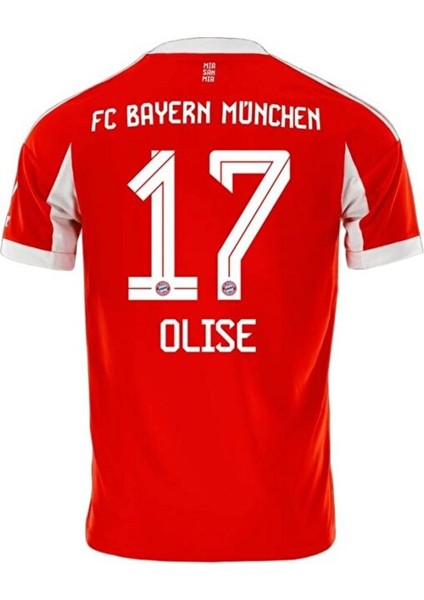Bayern Münih 2026 Yeni Sezon Michael Olise Iç Saha Kırmızı Yetişkin Forması fiyatları