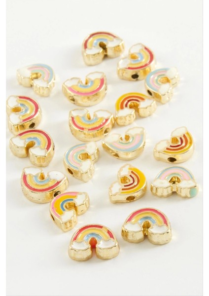 Gökkuşağı Mineli Bileklik ve Kolye Ucu Aparatı 1 Adet