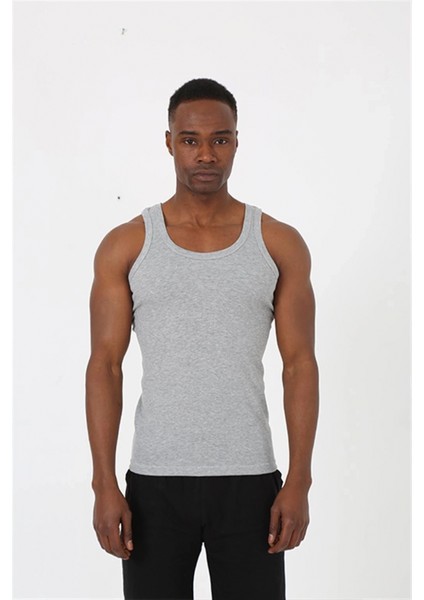 Erkek Gri Sporcu Ribana Atlet