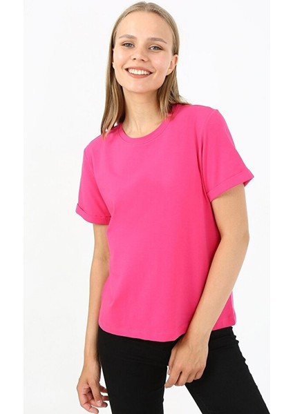 Pembe Kısa Kol Halı Saha Antreman Forması