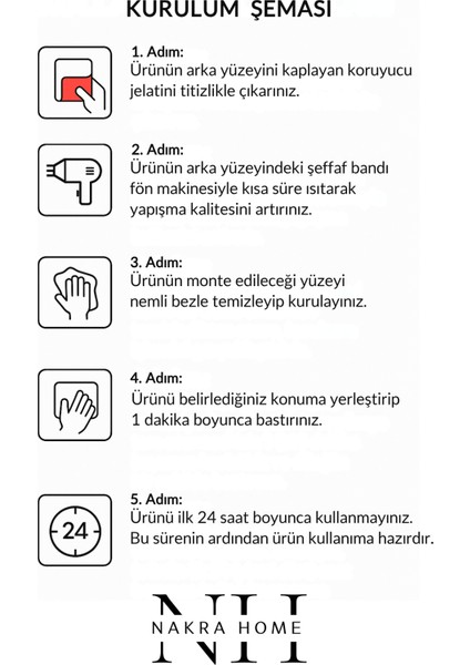 Paslanmaz Çelik Yapışkanlı 2 Adet Duvar Askılığı | Delmeden Montaj Suya Dayanıklı Çok Amaçlı Askılık