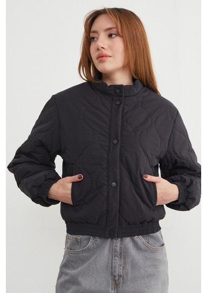 Su Yolu Kapitone Hakim Yaka Bomber Mont