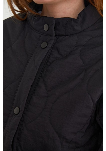 Su Yolu Kapitone Hakim Yaka Bomber Mont