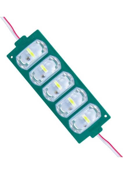 12 Volt 4 Watt Yeşil 3030 10 x 53.8 mm IP65 260 – 280 Lümen 180 Derece Modül LED